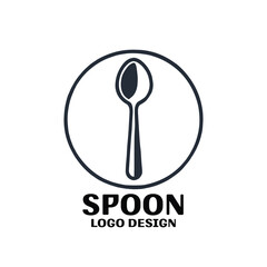 Spoon Vector Logo Design