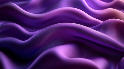 Obraz premium A silky, gradient background in shades of deep purple, lavender, and lilac, with a velvety texture, 