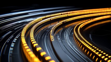 Abstract Circuitry Design - Technological