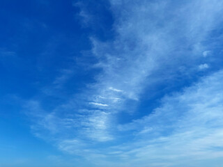 blue sky and white clouds background