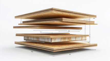 Engineered Layers: Technical Breakdown of Plywood Composition