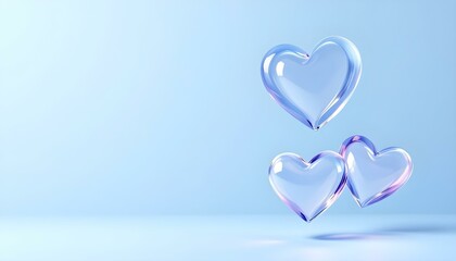 heart of blue glass