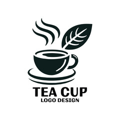  Tea Cup Vector Logo Design