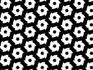 black and white of abstract pattern background