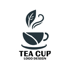  Tea Cup Vector Logo Design