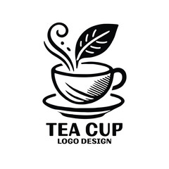  Tea Cup Vector Logo Design