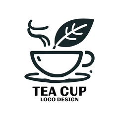  Tea Cup Vector Logo Design