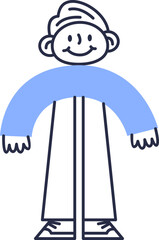 Abstract Shape Chaabstract, cartoon, vector, illustration, funny, shape, icon, set, graphic, cute, character, doodle, face, collection, design, trendy, geometric, symbol, elracter Illustration Element