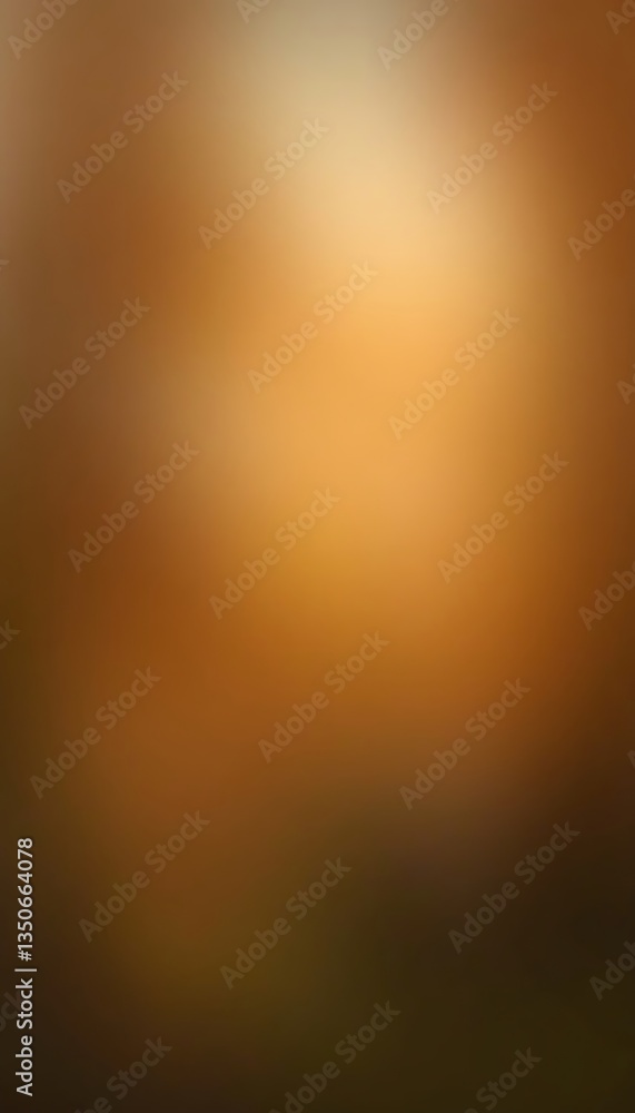 Aufkleber generative ai creates an ethereal amber glow abstract image of warmth
