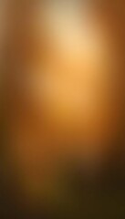 Generative AI Creates an Ethereal Amber Glow Abstract Image of Warmth