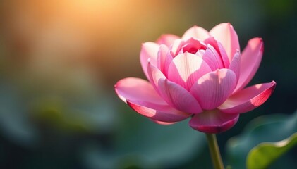 Obraz premium Delicate flower petals unfolding in gentle breeze, soft, solitary