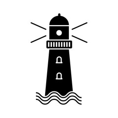 lighthouse vector icon