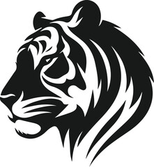 vector image of a tiger head
