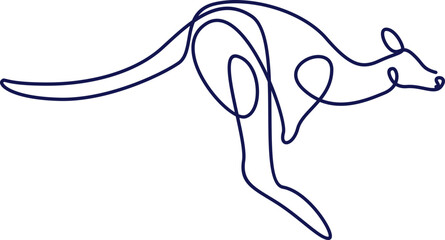 Line Art Animal Illustration Element