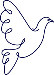 Line Art Animal Illustration Element
