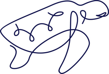 Line Art Animal Illustration Element