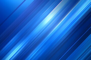 Abstract Diagonal Blue Lines Background Dynamic Speed Motion Blur
