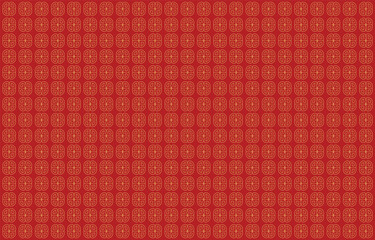 Red color fabric texture as background
