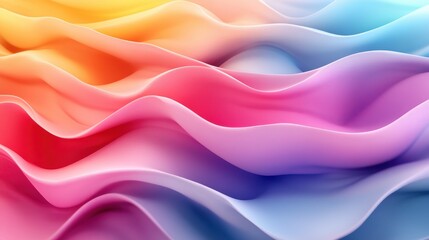 Fototapeta premium Colorful abstract wave background