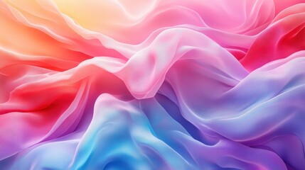 Obraz premium Abstract Colorful Fabric Drape