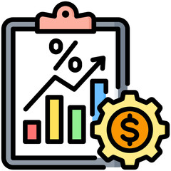 Financial Ratio Icon