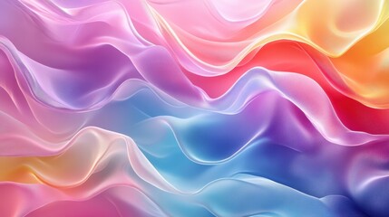 Obraz premium Abstract Colorful Waves