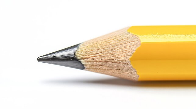 선명한 연필 심의 근접 촬영, AI 생성