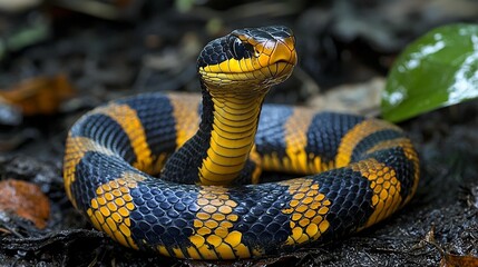 Jungle Snake Portrait