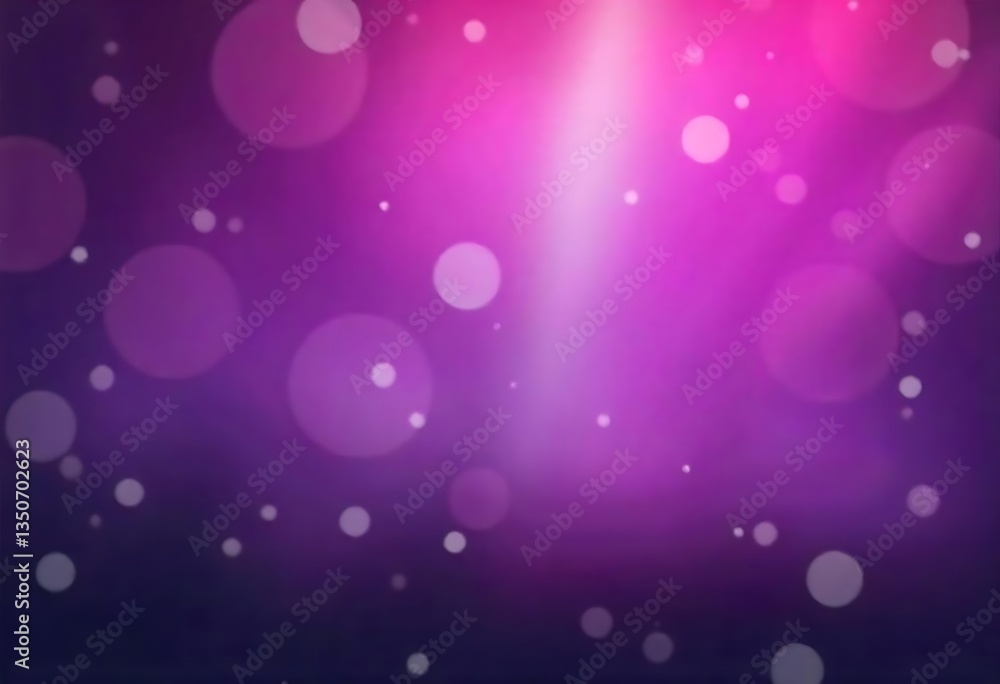 Aufkleber generative ai the interplay of magenta and purple hues in a dreamlike bokeh abstract background