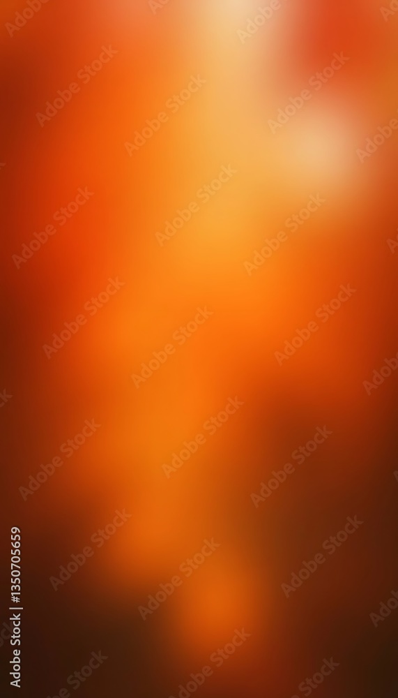 Poster generative ai abstract ember hues: a digital canvas of fiery gradients