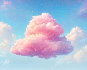 Pink Cloud Dreamscape.