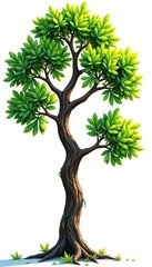 Isolated branches with intricate details and textures, tree, leaf