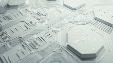 Abstract circuit board pattern, futuristic, technology, background