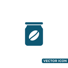 Simple Jar Icon Design Template 