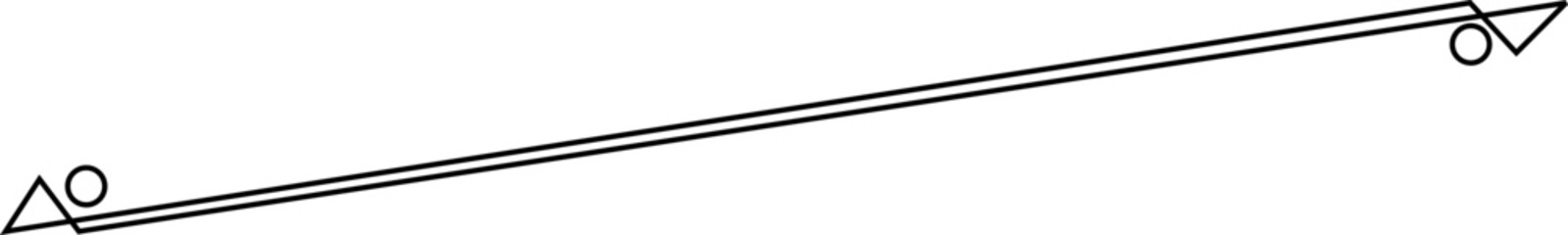  Footer Line Minimalist Element Set