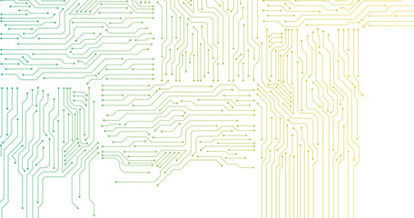 Design in the concept of electronic circuit boards.. Communication and engineering concept. Vector illustration