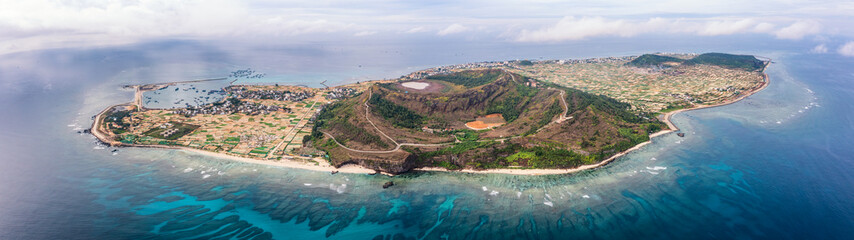 Cu Lao Re or Ly Son island or Volcanic island, Quang Ngai, Vietnam.