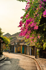 Hoi An ancient town riverfront in Quang Nam Province of Vietnam