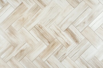 Herringbone beige wood tile floor texture.