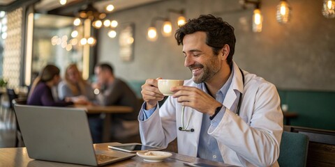 Obraz premium Healthcare Professionals in Action: Realistic AI-Generated Doctor Images