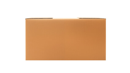 Plain rectangular cardboard box with no visible markings or labels, photographed against a white background, showcasing simple packaging for shipping or storage purposes.
