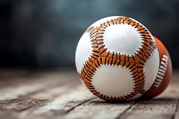 Soccer ball for wood, rustic, sports.