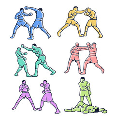 illustration hand draw two boys friendship vintage style