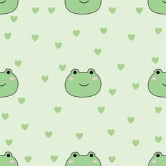 Cute animals seamless pattern background. Cute animals illustration. Animals background. Perfect for fabrics, print, textile, wallpaper, and decor