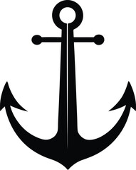 Anchor Silhouette Vector Design, Anchor Icon