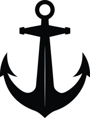Anchor Silhouette Vector Design, Anchor Icon