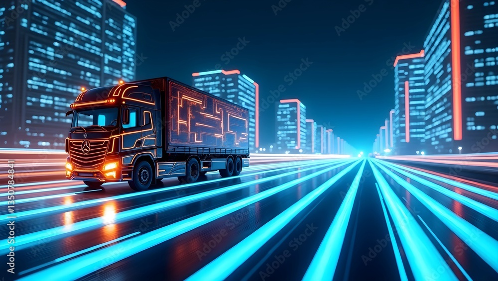 Aufkleber optimizing supply chains with ai-driven logistics and smart distribution