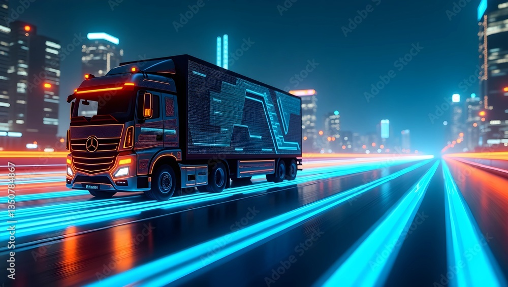 Aufkleber optimizing supply chains with ai-driven logistics and smart distribution