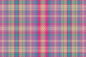 Tartan plaid pattern with texture.