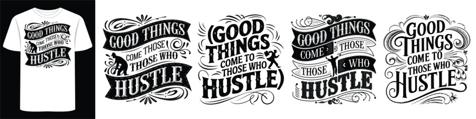 T-Shirts with Inspiring Typography to Celebrate of Journey and Fuel 